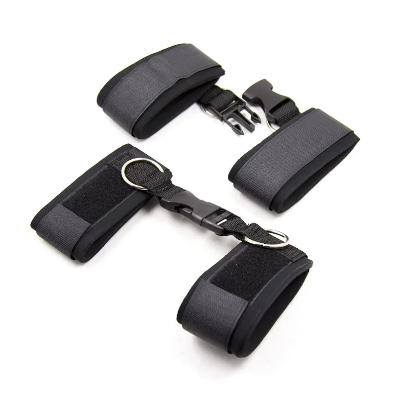 Adjustable Handcuffs And Blindfold Adult Sex Toys Set