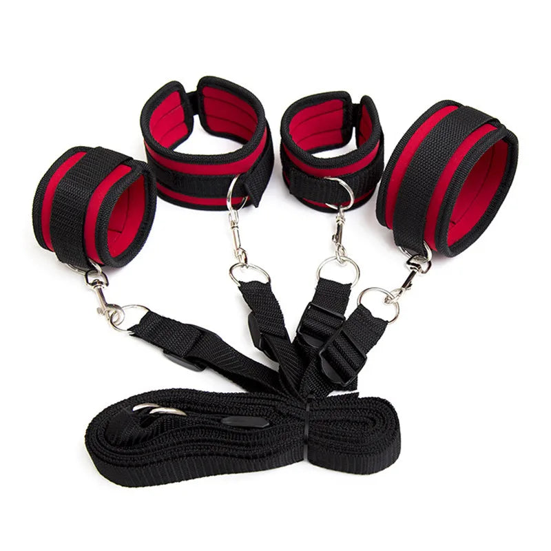 Restraint Set BDSM Bondage Handcuffs Ankle Cuffs for Couples