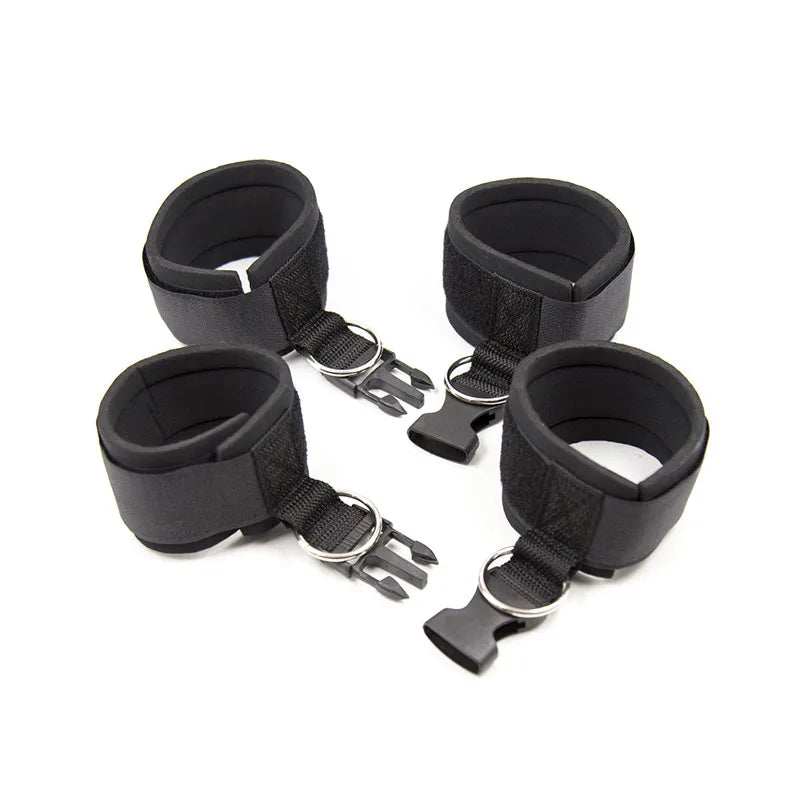 Adjustable Handcuffs And Blindfold Adult Sex Toys Set