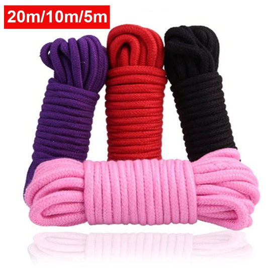 5m 10m 20m Cotton Rope Adult Sex Toy BDSM Bondage