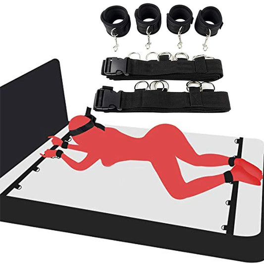 Restraint Set BDSM Bondage Handcuffs Ankle Cuffs for Couples