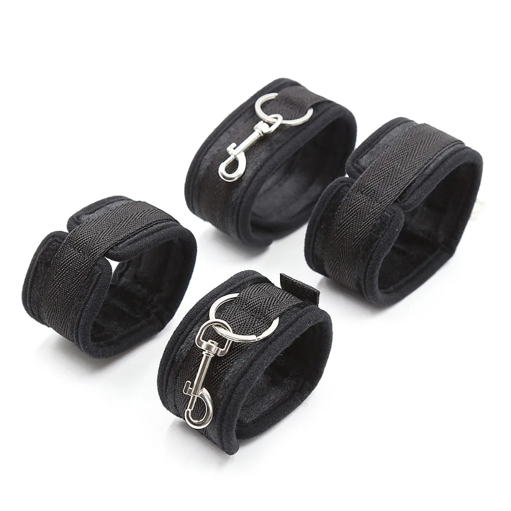 Restraint Set BDSM Bondage Handcuffs Ankle Cuffs for Couples