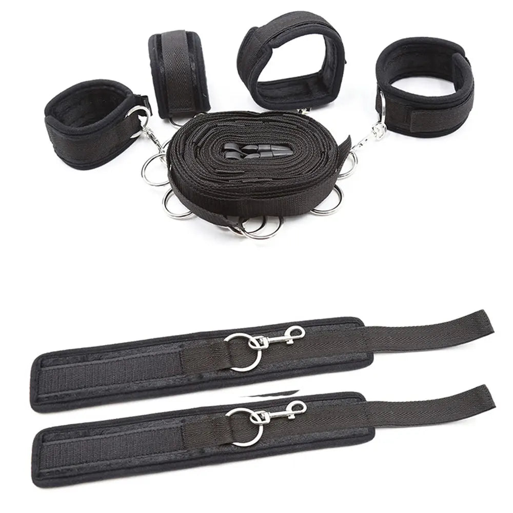 Restraint Set BDSM Bondage Handcuffs Ankle Cuffs for Couples