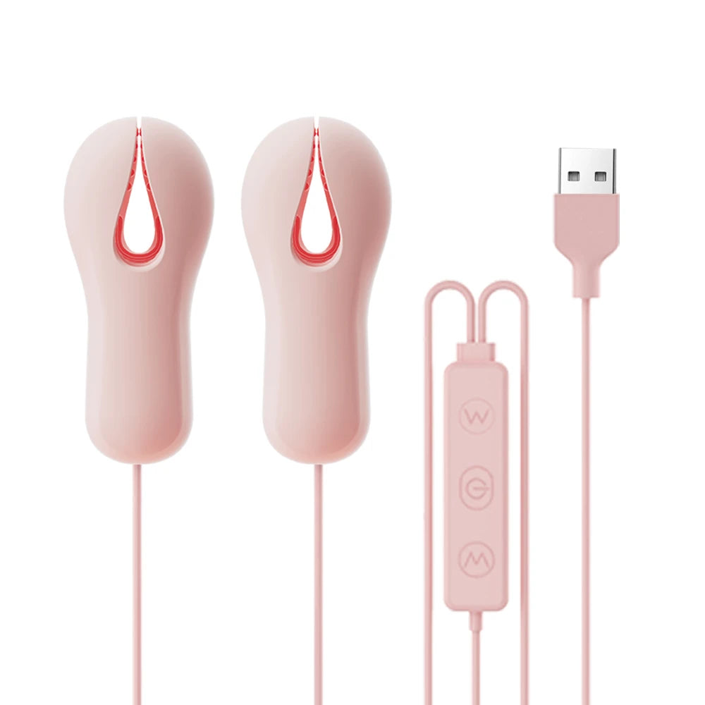 Wearable Medical Silicone Nipple Massage Vibrator for G-Spot Stimulation