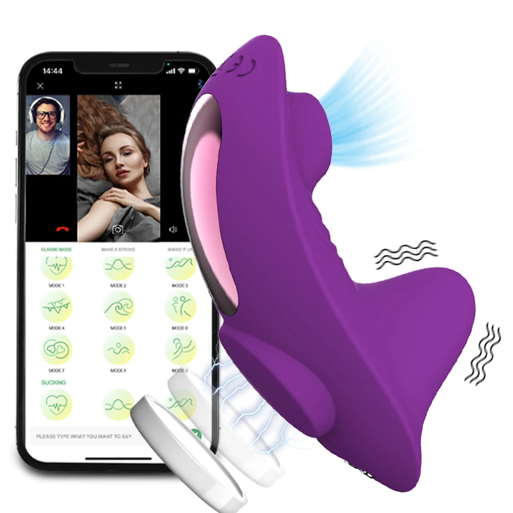 FairyKiss Mini App-Controlled Vibrator with Bluetooth for Discreet Clitoral Stimulation