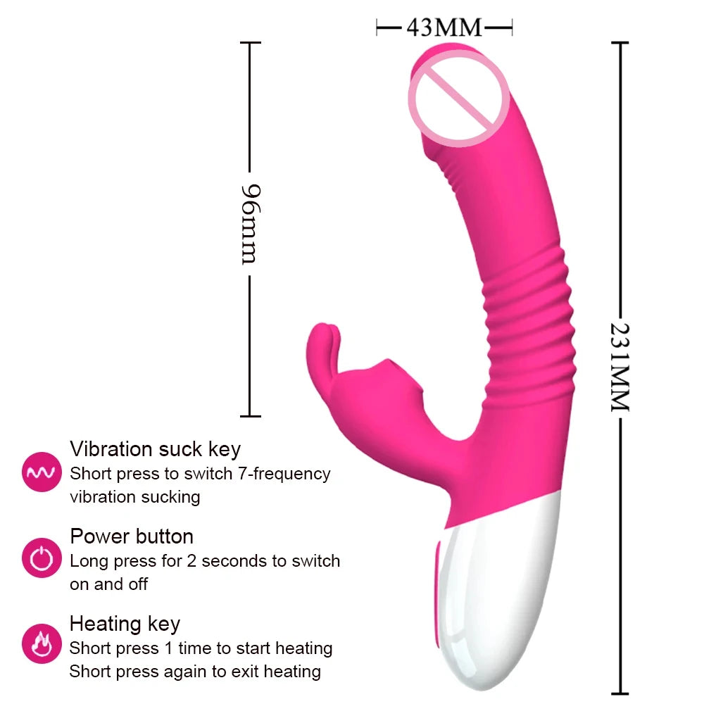 Powerful Clitoral Vibrator & G-Spot Stimulator