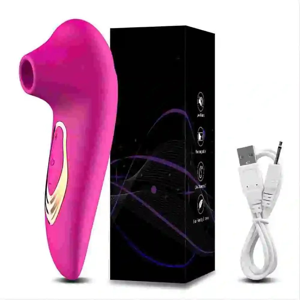 Clitoris Sucking Vibrator with Suction Cup