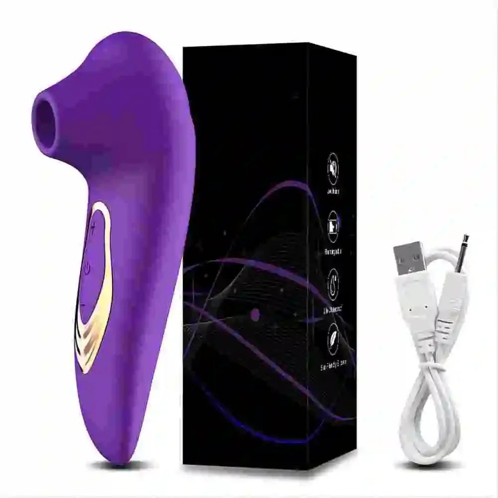 Clitoris Sucking Vibrator with Suction Cup