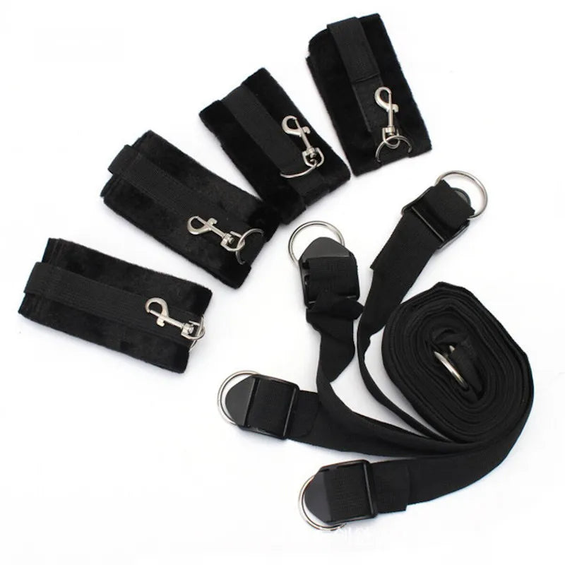 BDSM Bondage Set Adult Sex Game Handcuff Ankle Restraints