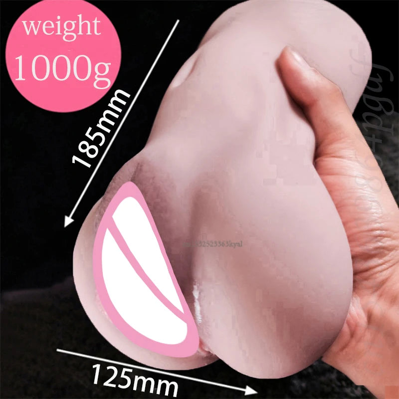 Realistic Silicone Male Masturbator Cup for Pleasure