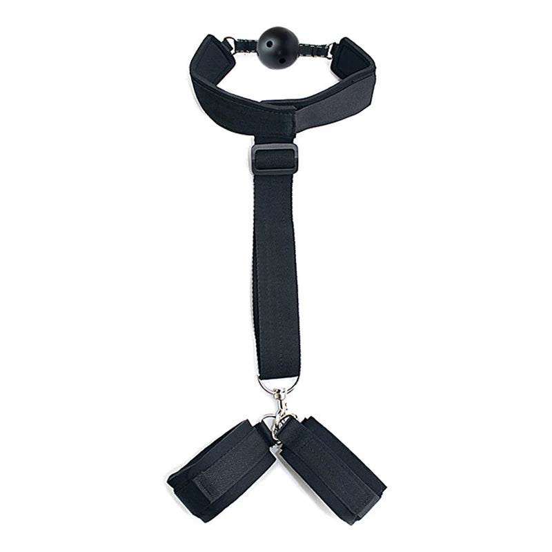 Adjustable Handcuffs And Blindfold Adult Sex Toys Set