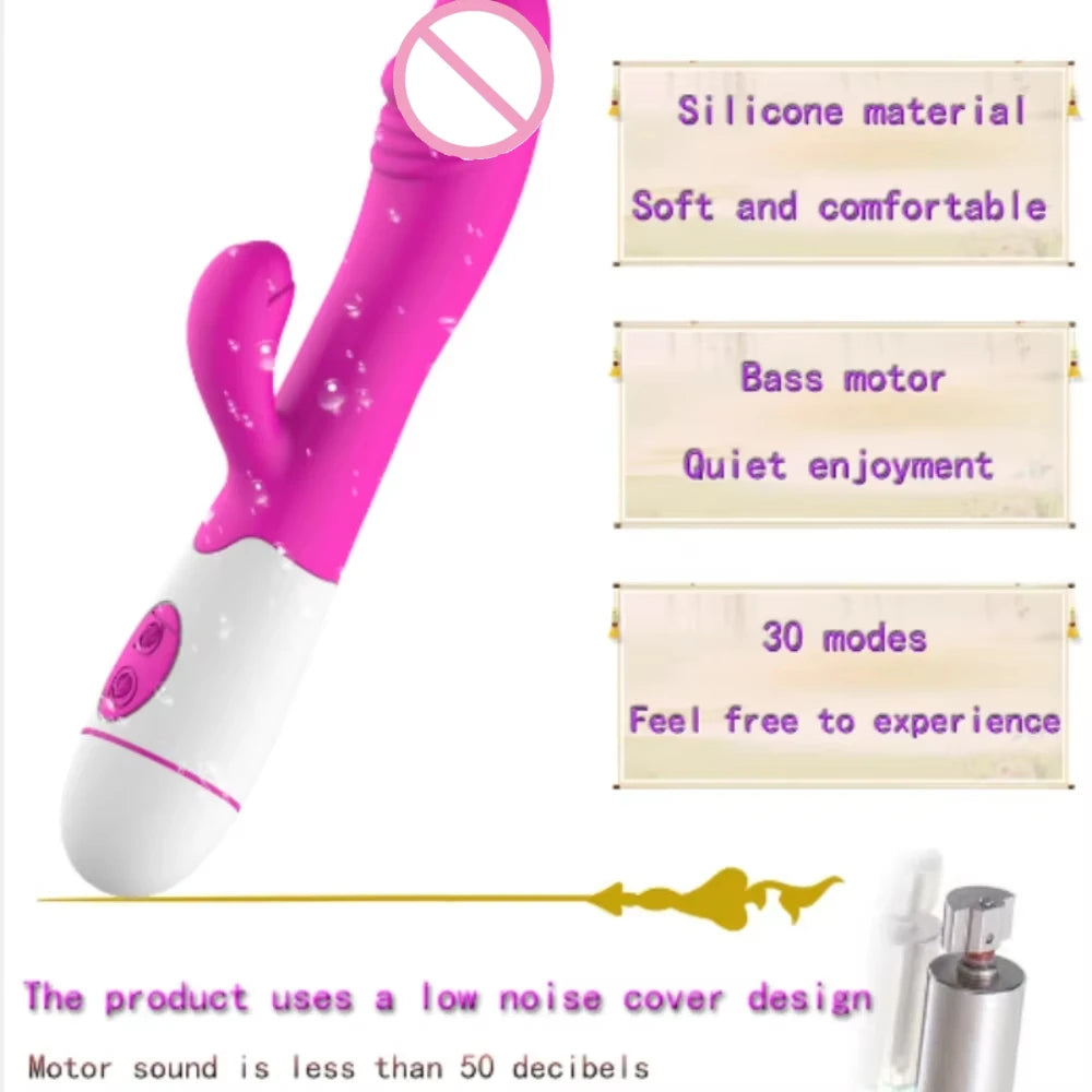 Powerful Clitoral Vibrator & G-Spot Stimulator