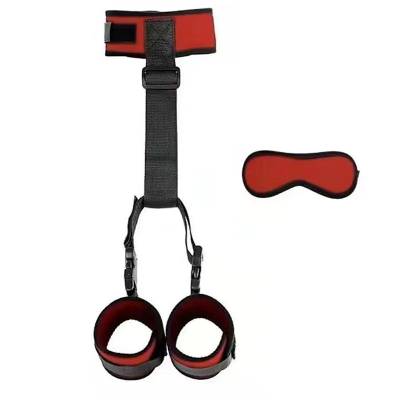 Adjustable Handcuffs And Blindfold Adult Sex Toys Set