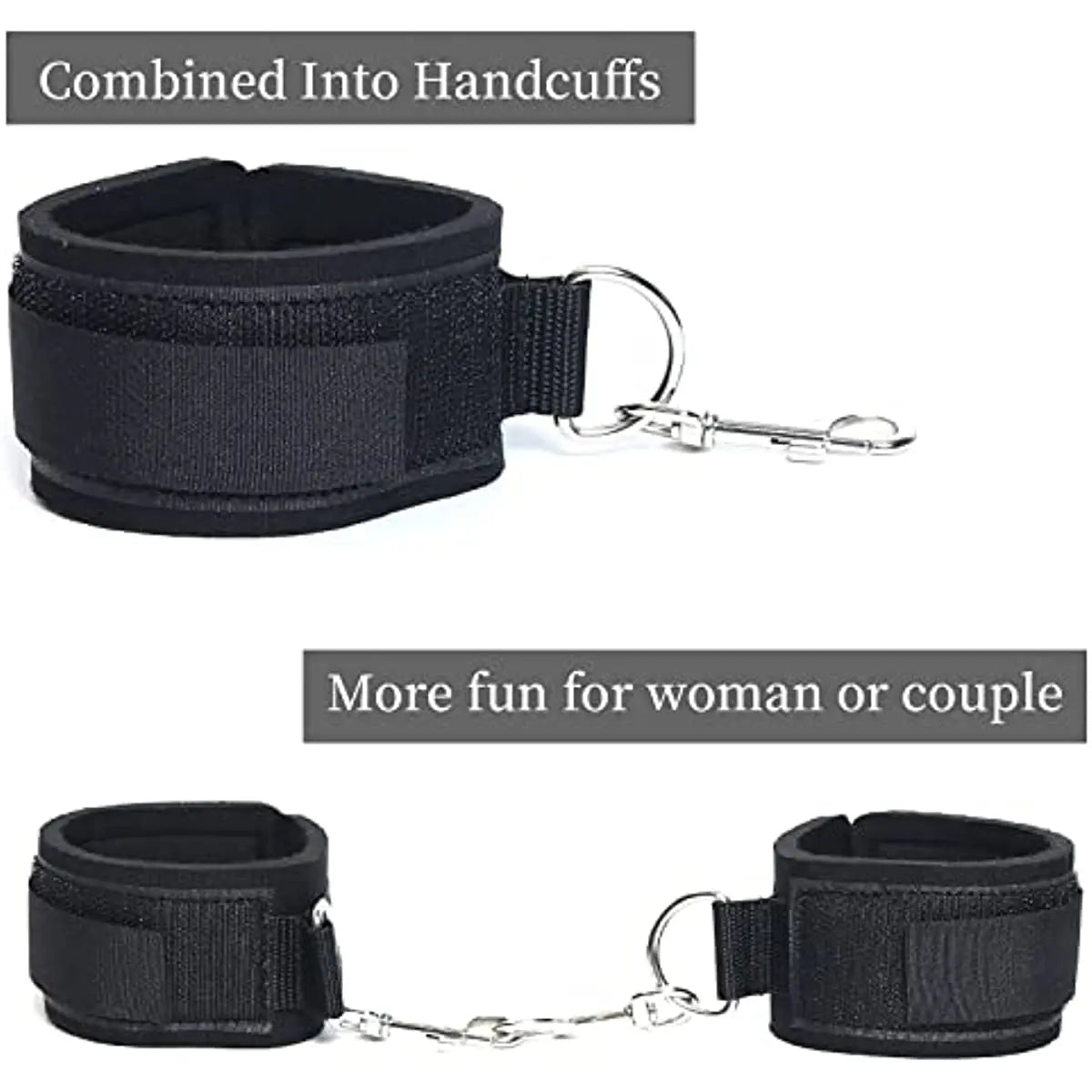 Bdsm Bondage Set Restraint Adult Game Handcuff Collar