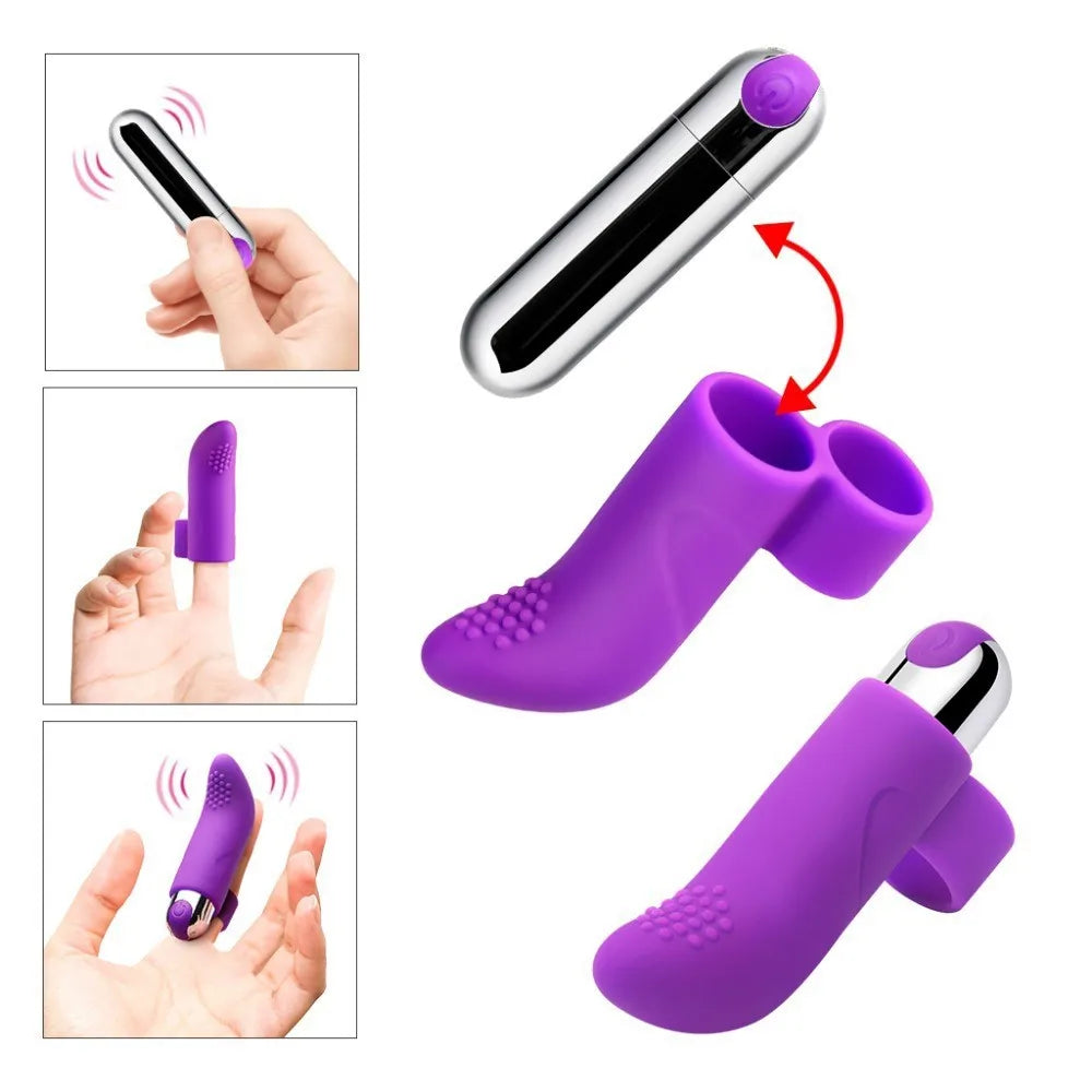 Discreet Mini G-Spot Bullet Vibrator - Powerful Waterproof Clitoral Stimulator