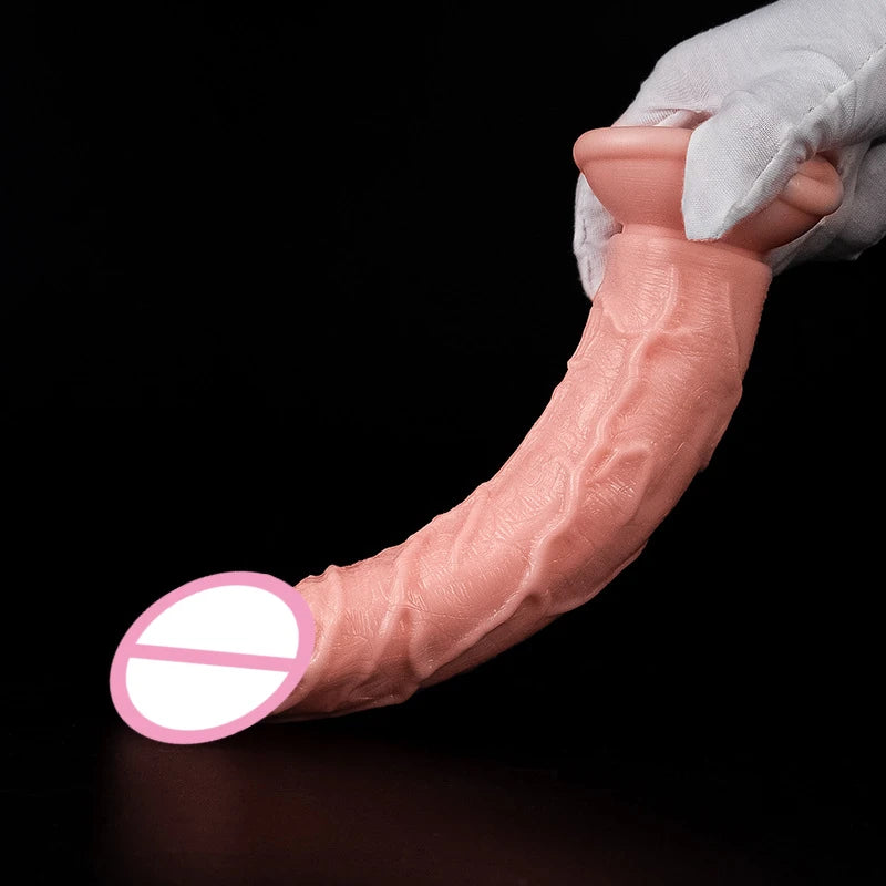 Realistic TPE Dildo with Suction Cup for Women - Multiple Sizes Available