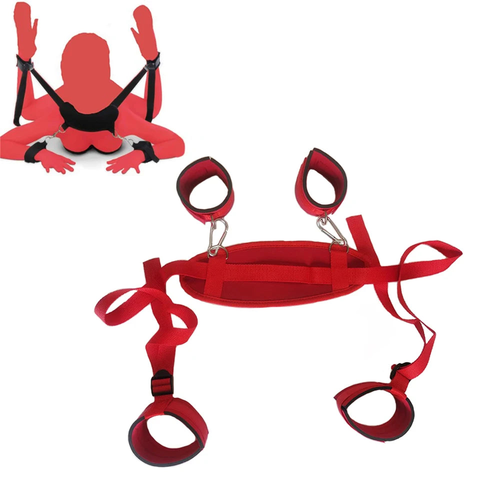 Bdsm Bondage Set Restraint Adult Game Handcuff Collar