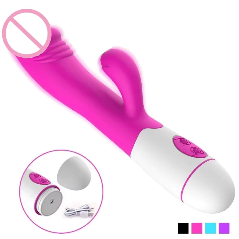 Powerful Clitoral Vibrator & G-Spot Stimulator