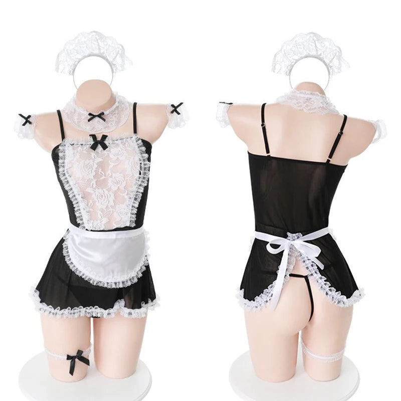 Crotchless Erotic Lingerie – Sexy Role-Play Outfit for Couples & BDSM Seduction