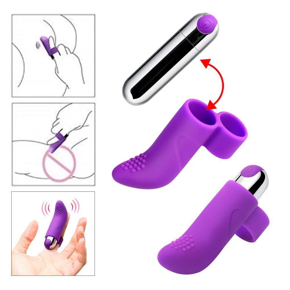 Discreet Mini G-Spot Bullet Vibrator - Powerful Waterproof Clitoral Stimulator