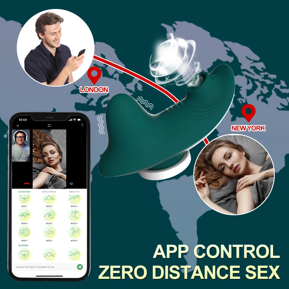 FairyKiss Mini App-Controlled Vibrator with Bluetooth for Discreet Clitoral Stimulation