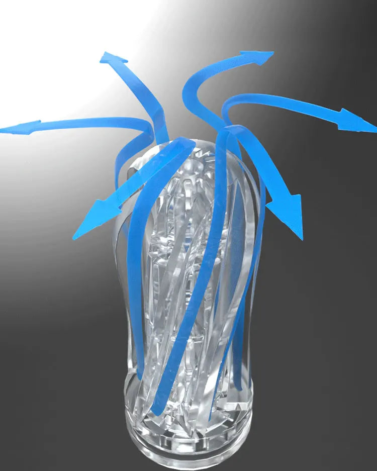 Soft Transparent Male Masturbator Cup for Endurance