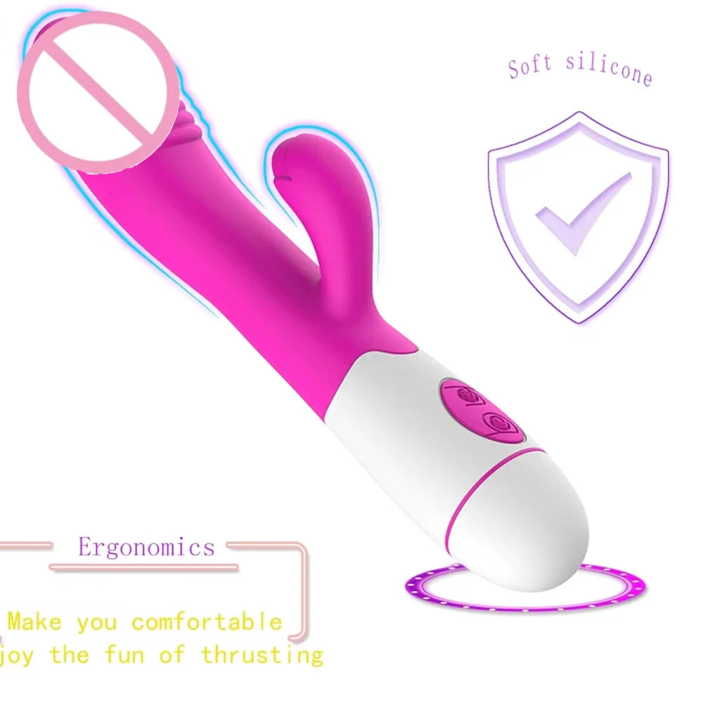 Powerful Clitoral Vibrator & G-Spot Stimulator