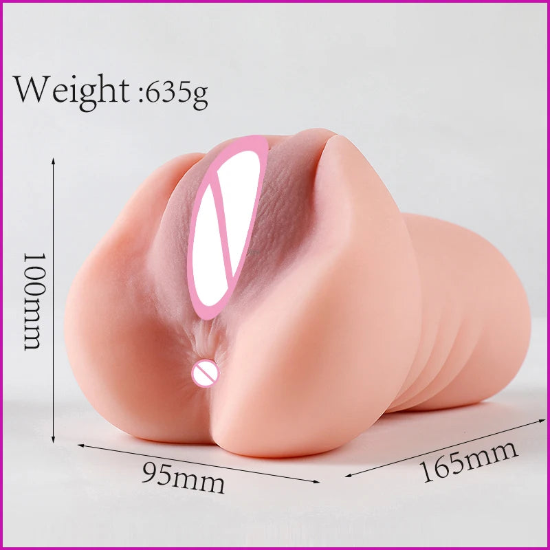 Realistic Silicone Male Masturbator Cup for Pleasure