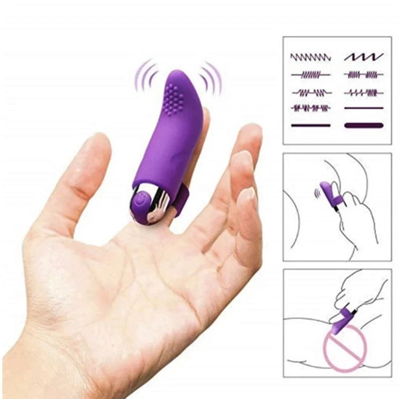 Discreet Mini G-Spot Bullet Vibrator - Powerful Waterproof Clitoral Stimulator