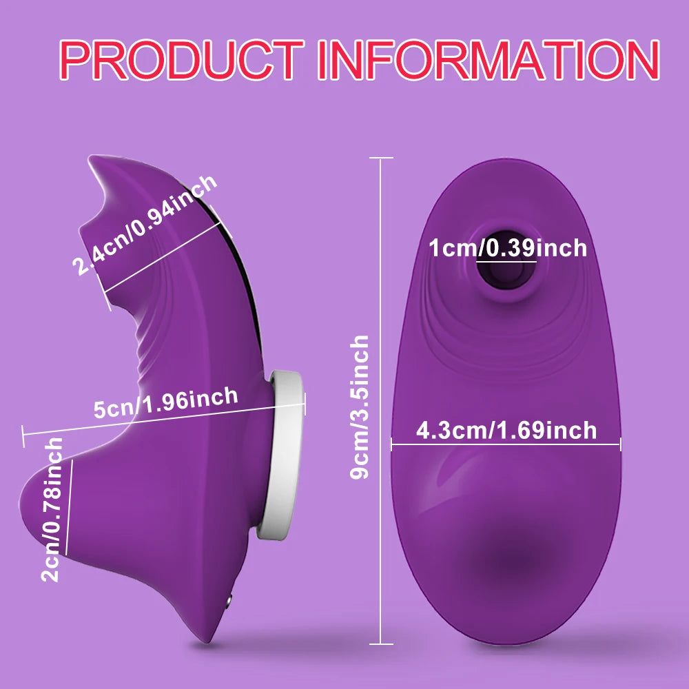 FairyKiss Mini App-Controlled Vibrator with Bluetooth for Discreet Clitoral Stimulation