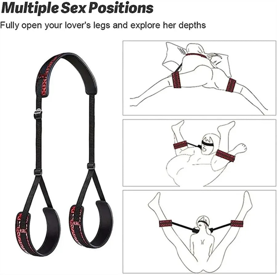 Sex Toys Tools For Couples BDSM Set With Bondage Belt