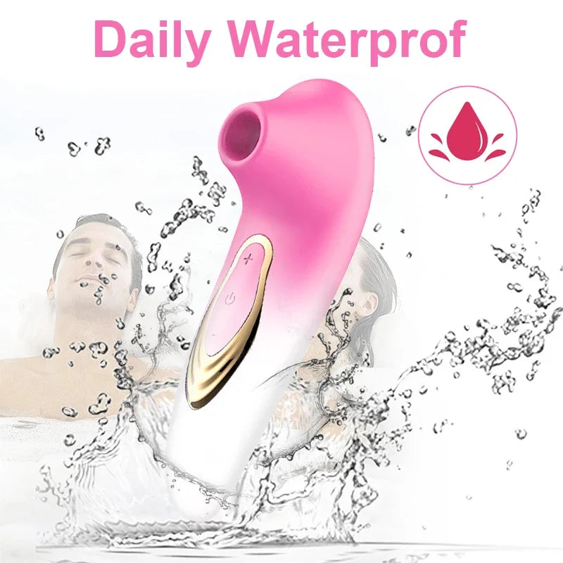 Clitoris Sucking Vibrator with Suction Cup