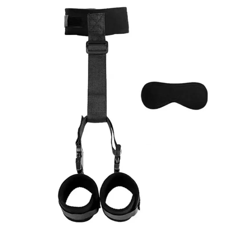 Adjustable Handcuffs And Blindfold Adult Sex Toys Set