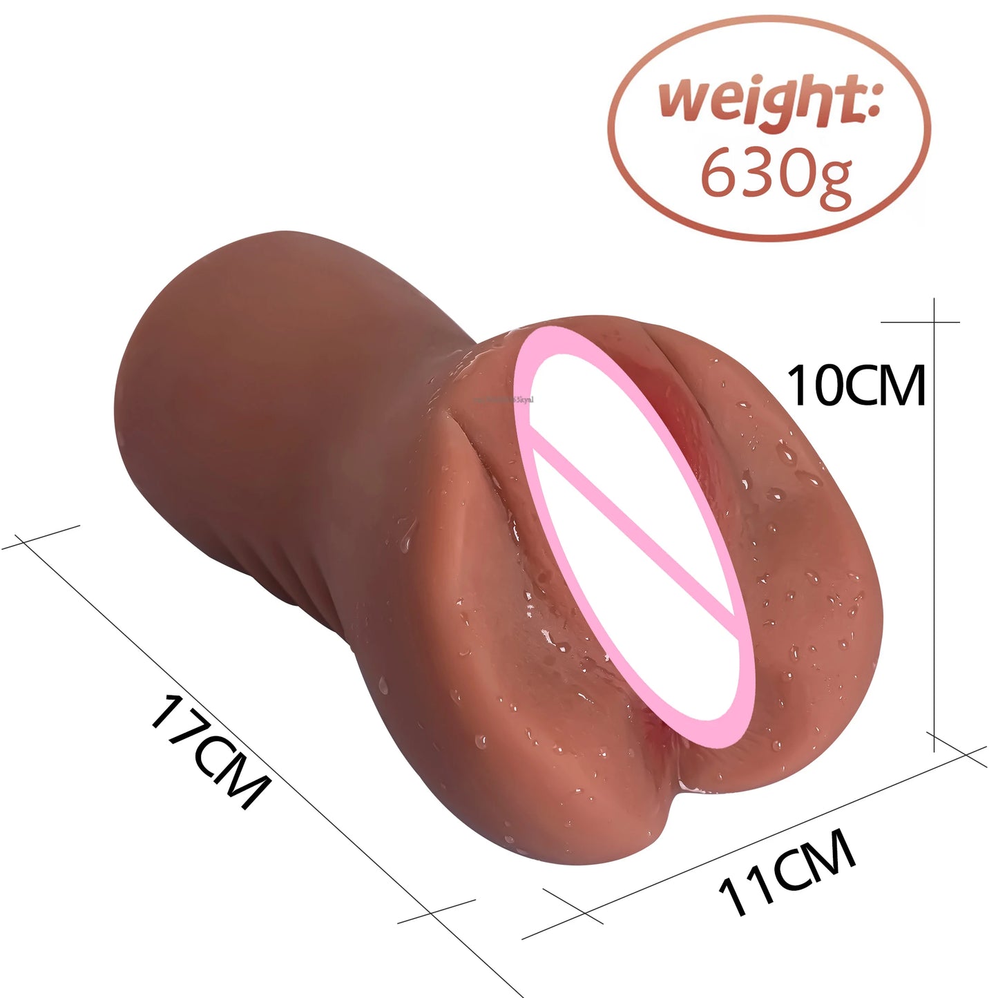 Realistic Silicone Male Masturbator Cup for Pleasure