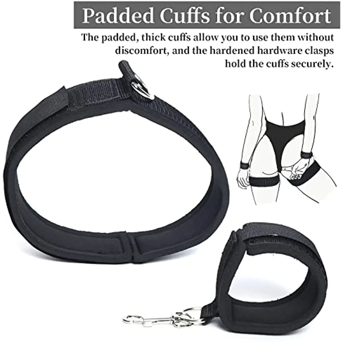 Bdsm Bondage Set Restraint Adult Game Handcuff Collar