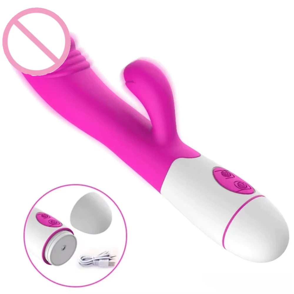 Powerful Clitoral Vibrator & G-Spot Stimulator