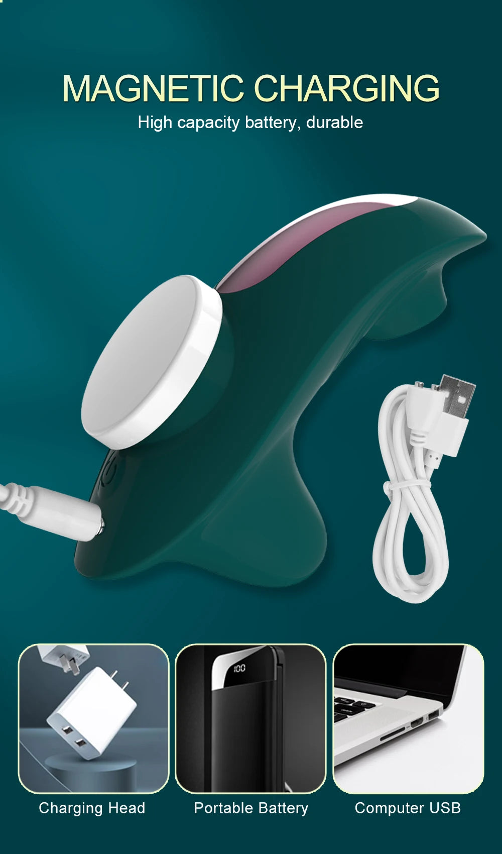 FairyKiss Mini App-Controlled Vibrator with Bluetooth for Discreet Clitoral Stimulation